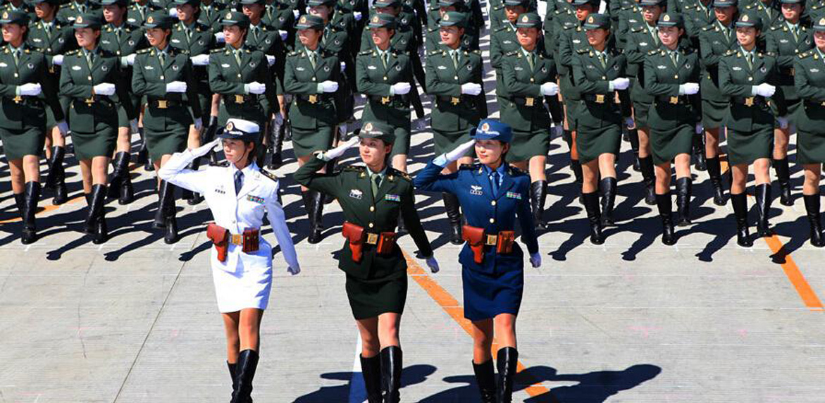 中国女兵阅兵高清视频 科目三考试有几次机会
