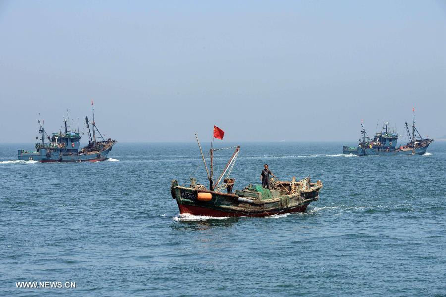 #CHINA-SHANDONG-FISHING MORATORIUM-END (CN)