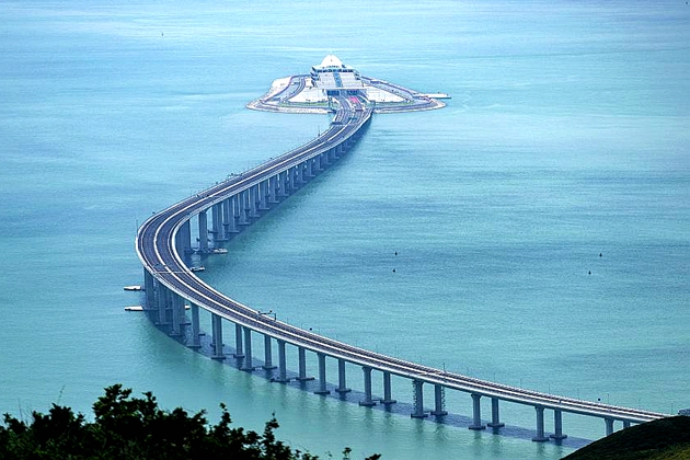 港珠澳大桥全程图片图片
