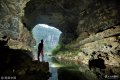3月24日，在“2018年双河洞国际洞穴科考新闻发布会”上，洞穴探险家、法国洞穴联盟驻中国联络官让・波塔西向世界公布绥阳双河洞成为亚洲最长洞穴。