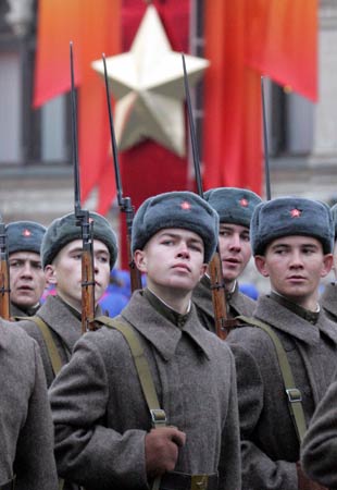 苏联红军标志士兵图片